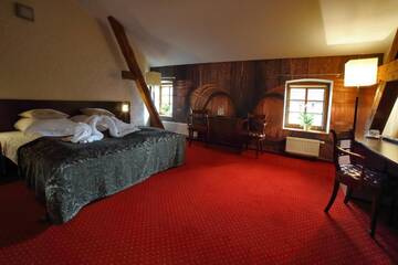 Фото номера Двухместный номер с 1 кроватью или 2 отдельными кроватями Отель Hotel Spichrz г. Borcz 10